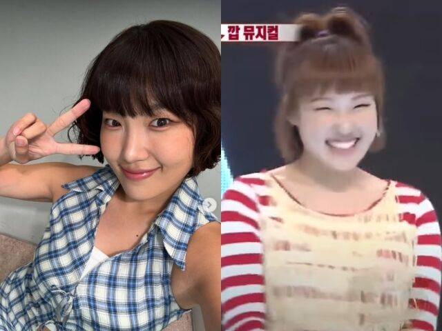 개그우먼 이은지가 과거 예능 프로그램 '스타킹'에 출연했을 당시 거짓말을 했다고 고백했다. / 이은지 인스타그램·유튜브 채널 I'm Shook 캡처