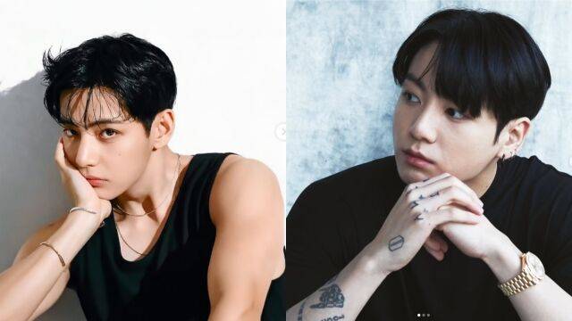 방탄소년단(BTS) 뷔와 정국이 아미들과 함께 러닝할 수 있는 조건을 제시했다. / BTS 인스타그램 캡처