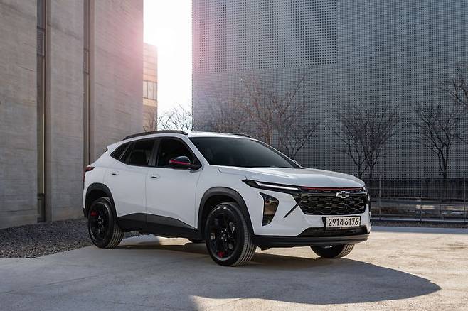 [서울=뉴시스] 쉐보레 트랙스 크로스오버. (사진=한국GM) 2025.06.02 photo@newsis.com *재판매 및 DB 금지