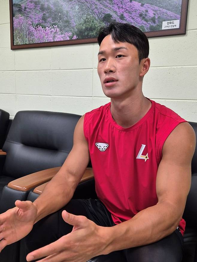 ▲ 최근 SSG와 계약하며 새로운 야구 인생을 꿈꾸고 있는 박명현 ⓒSSG랜더스