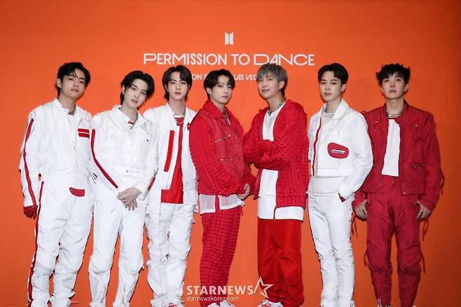 방탄소년단 뷔, 슈가, 진, 정국, RM, 지민, 제이홉(왼쪽부터) 2022.04.10 /사진 제공=빅히트 뮤직