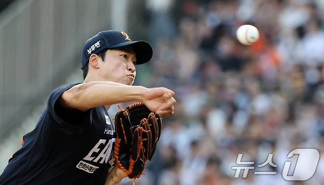 한화 이글스 엄상백. / 뉴스1 DB ⓒ News1 이승배 기자