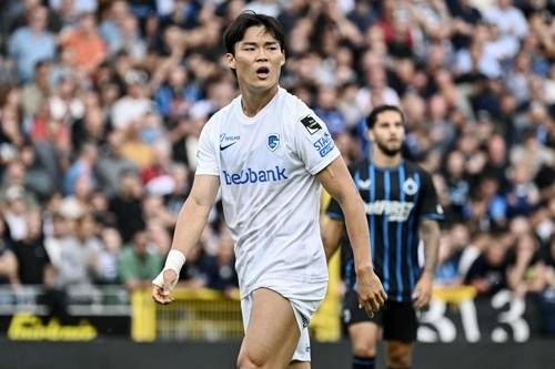 오현규. 사진 | 브뤼헤=AFP연합뉴스