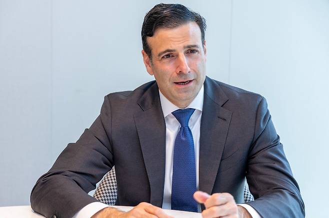 스테이블코인 서클 히스 타버트 총괄사장. /조인원 기자