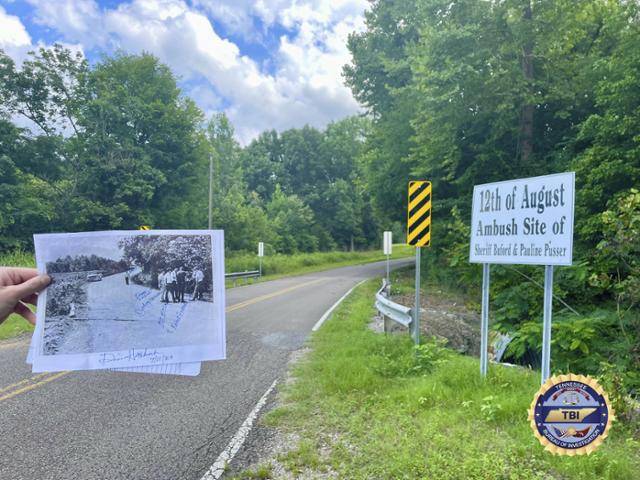 테네시주 수사당국이 지난달 29일 뷰퍼드 퍼서의 아내 폴린이 살해됐던 장소의 위치를 보여주고 있다. 테네시=AP 연합뉴스
