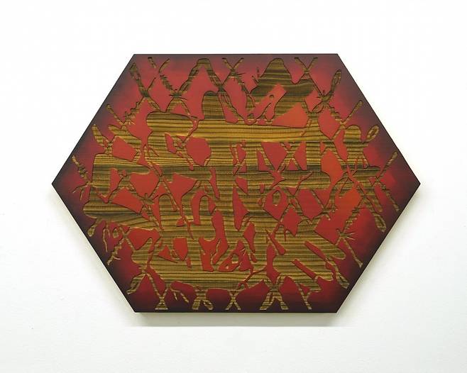 김지평 ,〈코즈믹 터틀〉 (부분) , 2025. 작가 제공. ⓒ 김지평.