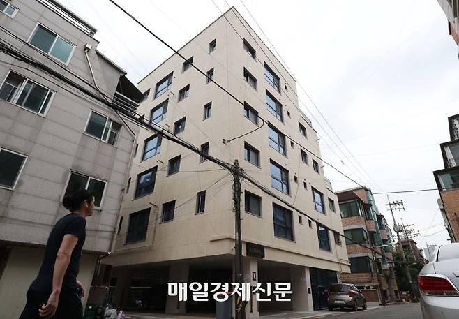 과거 서울 강남권에 공급됐던 한 매입임대주택 전경 [매경DB]