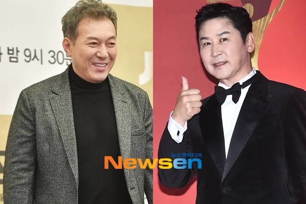 왼쪽부터 김갑수 신동엽/뉴스엔DB
