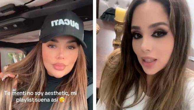 인플루언서인 에스메랄다 페레르 가리바이가 소셜미디어에 올린 사진