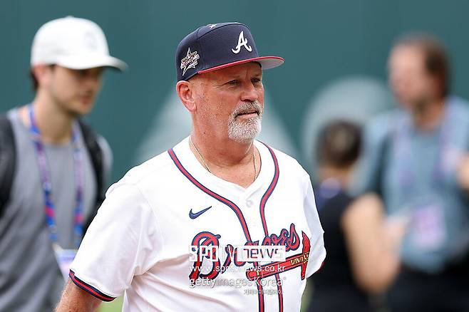 ▲ 브라이언 스니트커 애틀랜타 브레이브스 감독.