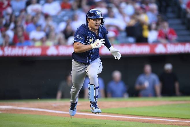 김하성이 2일(한국시간) 미국 메이저리그 탬파베이 레이스에서 방출된 뒤 애틀랜타 브레이브스로 이적했다. 사진 연합뉴스