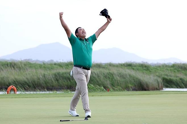 작년 KPGA 클래식에서 우승한 김찬우. [KPGA 제공. 재판매 및 DB 금지]