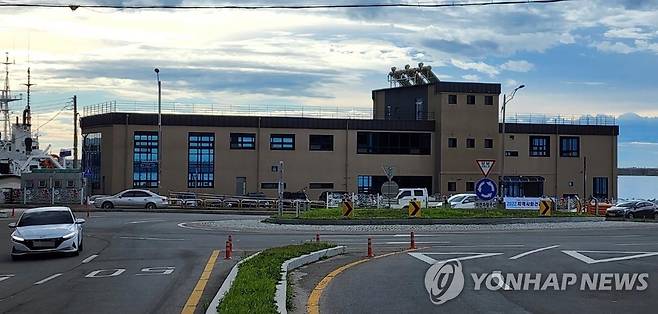 속초항연안여객터미널 [강정호 강원도의원 제공·재판매 및 DB 금지]