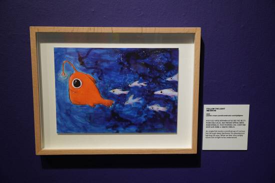 쥬세뻬 비탈레 作 '빛을 따라가요'. 백지영기자