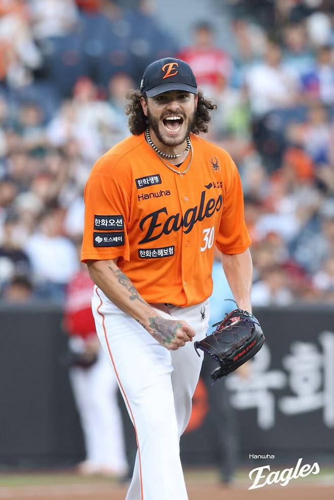 한화이글스 코디 폰세. 사진=한화이글스