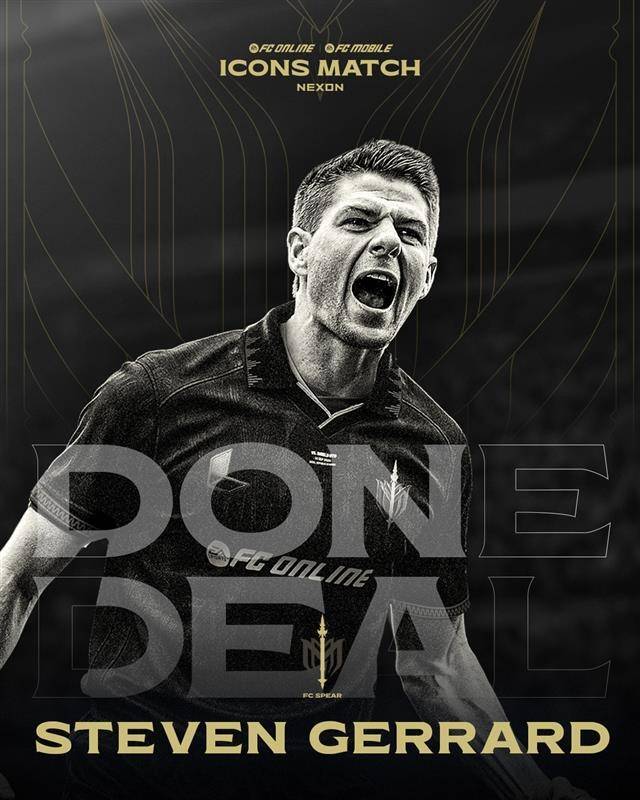 넥슨이 잉글랜드 국가대표 출신 미드필더 스티븐 제라드를 FC 스피어 선수로 합류한다고 밝혔다. 사진 | 넥슨