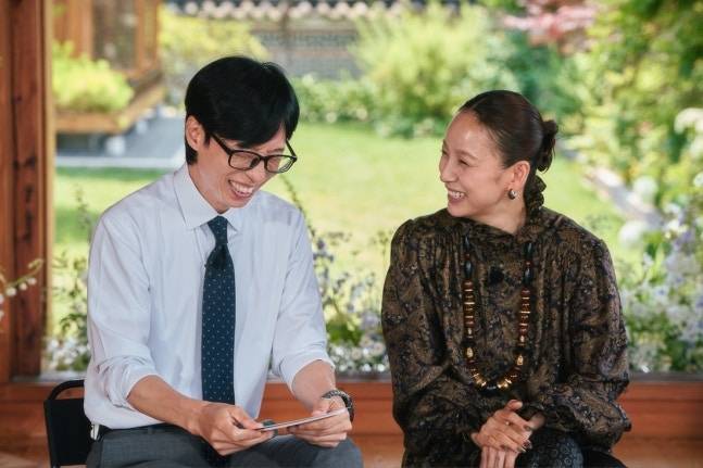 ‘유 퀴즈 온 더 블럭’ 출연 당시 유재석과 이효리. tvN.