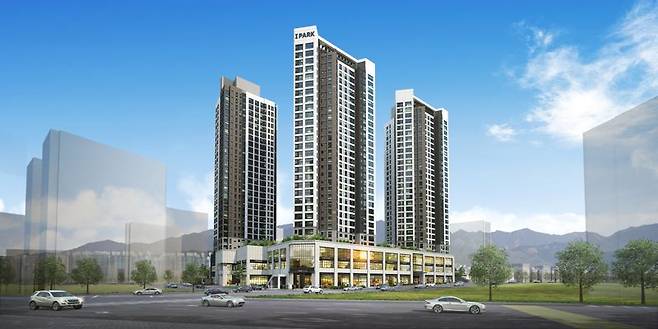 상봉 센트럴 아이파크 투시도.