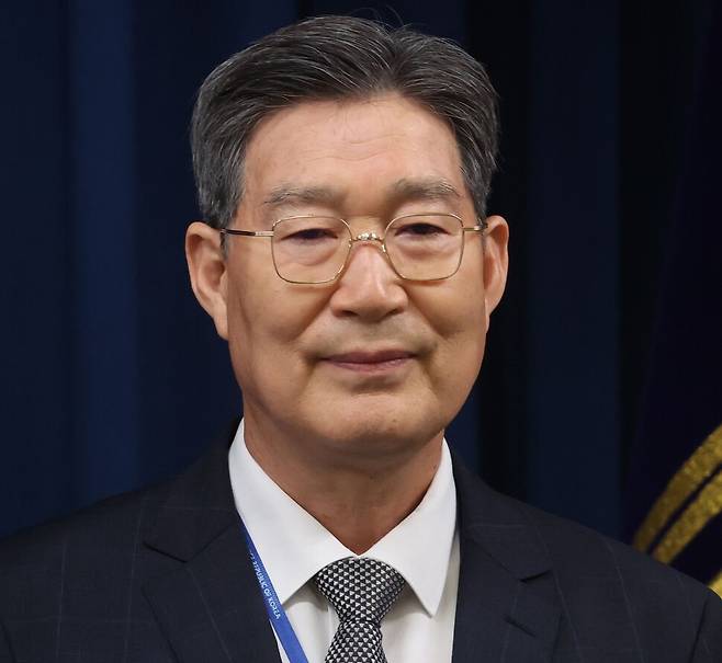 오광수 전 대통령실 민정수석. 대통령실사진기자단