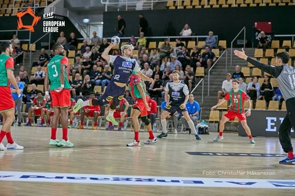 사진 2025/26시즌 EHF 남자 유러피언리그 스칸데르보르와 마르티모의 경기 모습, 사진 출처=스칸데르보르