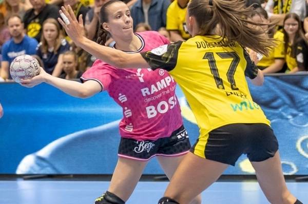 사진 2025/26시즌 독일 여자 핸드볼 분데스리가 보루시아 도르트문트와 메칭엔 경기 모습, 사진 출처=분데스리가