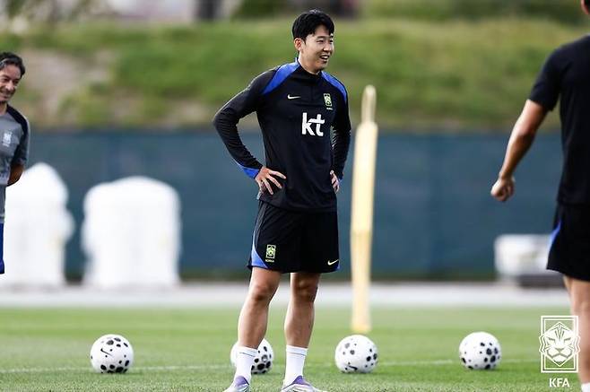 [서울=뉴시스] 축구 국가대표 주장 손흥민. (사진=대한축구협회 제공) *재판매 및 DB 금지