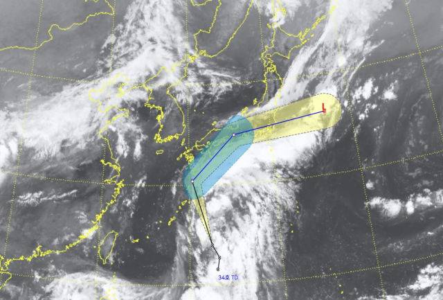 [서울=뉴시스]태풍 페이파 위성영상.(사진=기상청) 2025.09.03 photo@newsis.com *재판매 및 DB 금지