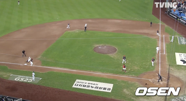 티빙 중계 화면