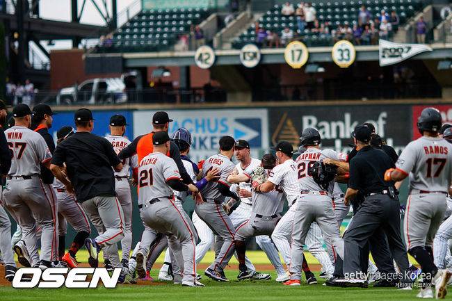 [사진] 샌프란시스코 자이언츠. ⓒGettyimages(무단전재 및 재배포 금지)