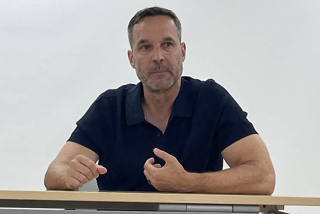 송성문과 계약한 미국 에이전트사 ISE 마이크 파이퍼 대표 [촬영 이대호]