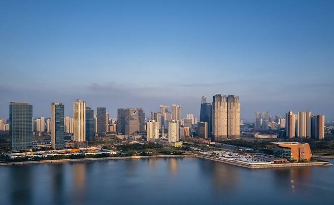 ▲&nbsp;인천 연수구 송도국제도시에 위치한 아트센터인천 모습./제공=인천경제자유구역청