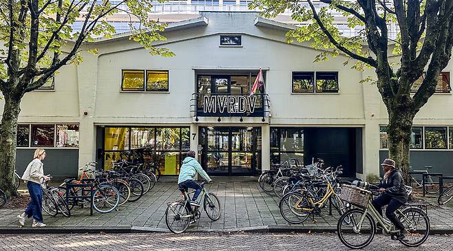 ▲&nbsp;지난 7월 16일(현지시간) 네덜란드 로테르담 MVRDV 사무실의 모습. /이호윤 기자 256@incheonilbo.com