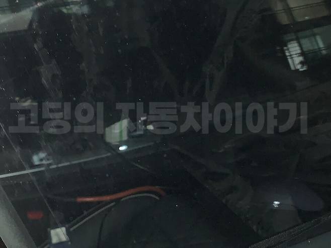 사진 : 제네시스 GV70 EREV 추정 테스트카 (출처=고딩의 자동차이야기)