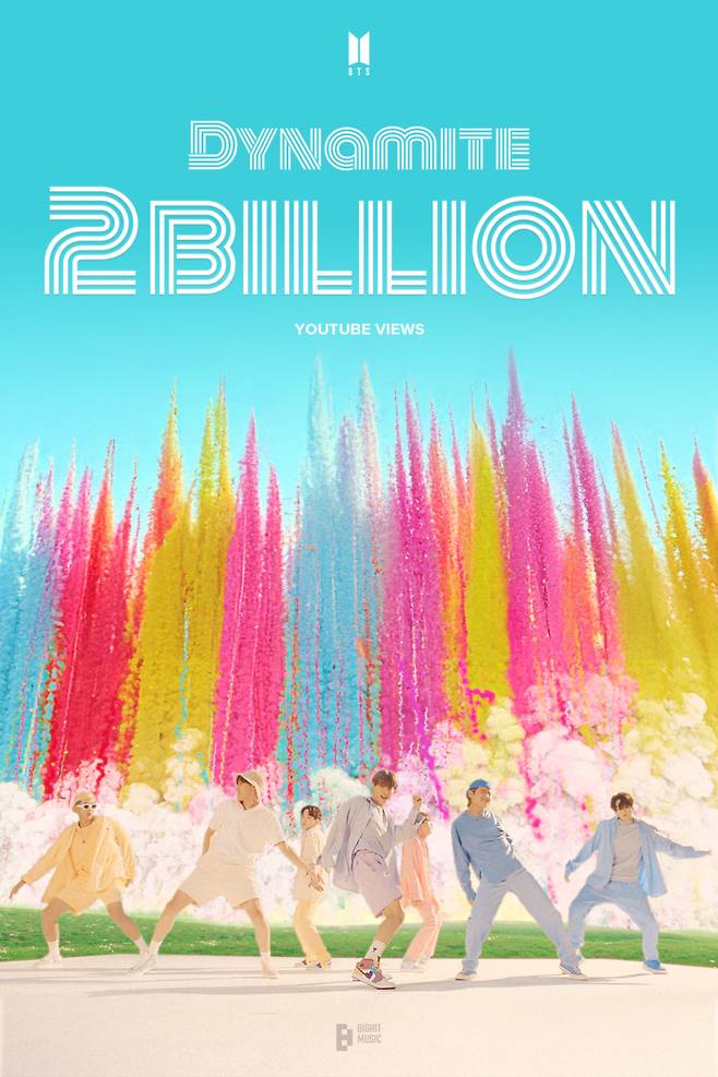 Music video for boy band BTS's song ″Dynamite″ (2020) surpasses 2 billion views on Sept. 4 [BIGHIT MUSIC]