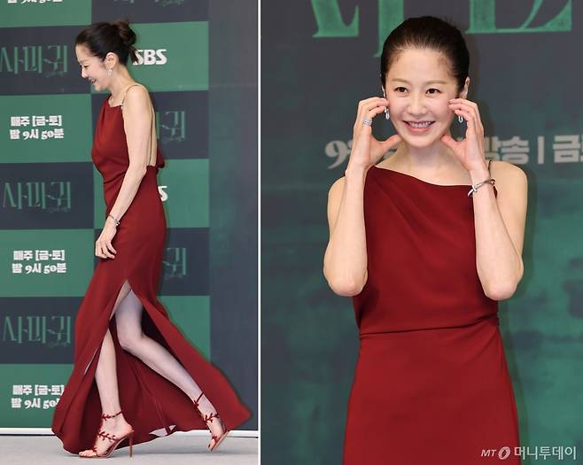 4일 서울 양천구 SBS 목동사옥에서 진행된 SBS 금토드라마 '사마귀: 살인자의 외출' 제작발표회에 참석한 배우 고현정 /사진=머니투데이 DB