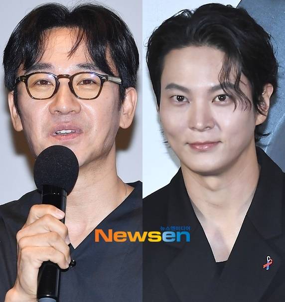 왼쪽부터 엄태웅, 주원(사진=뉴스엔DB)