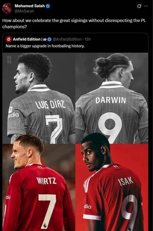 [사진]모하메드 살라 SNS