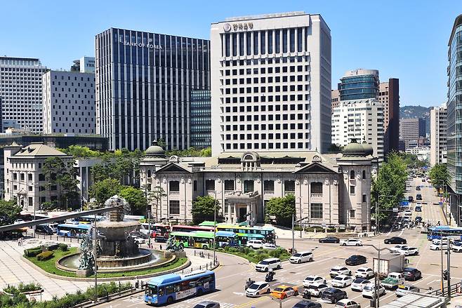 서울 중구 한국은행 본점. ⓒ연합뉴스
