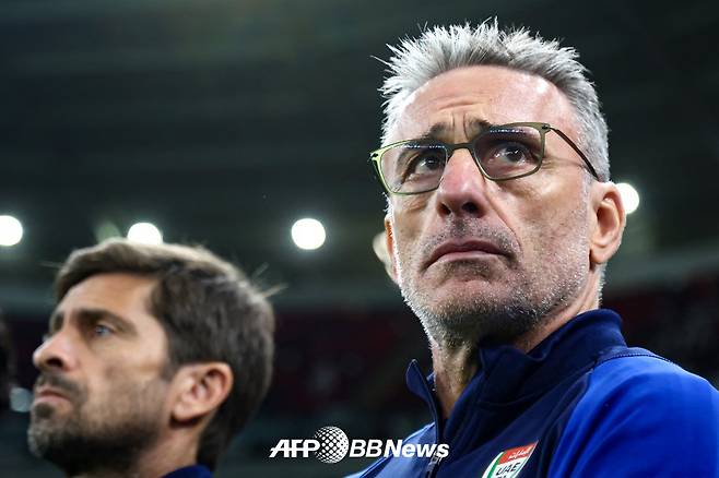 아랍에미리트연합(UAE) 사령탑 시절 파울루 벤투 감독. /AFPBBNews=뉴스1