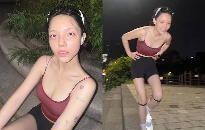 AOA 지민. 사진|지민 SNS