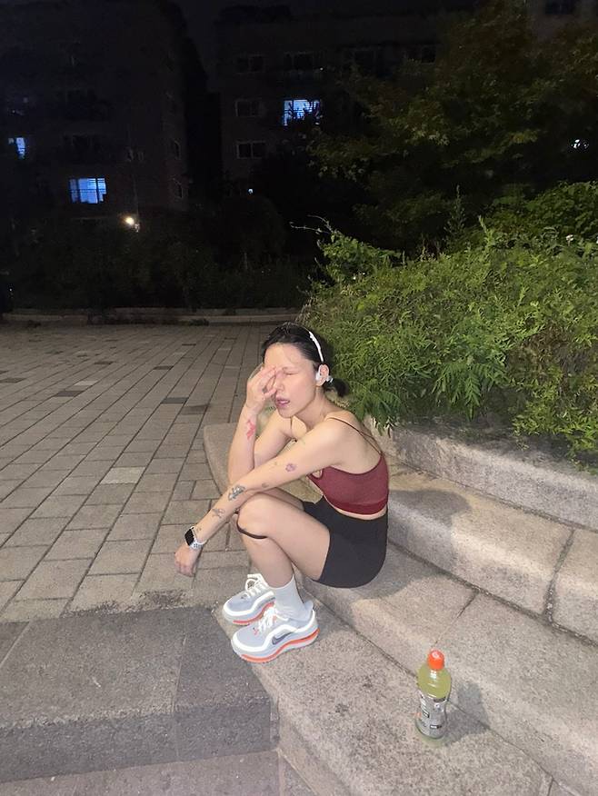 AOA 지민. 사진|지민 SNS