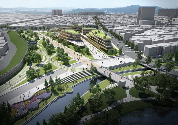 수원 영화 문화관광지구 조감도. [사진=수원시]