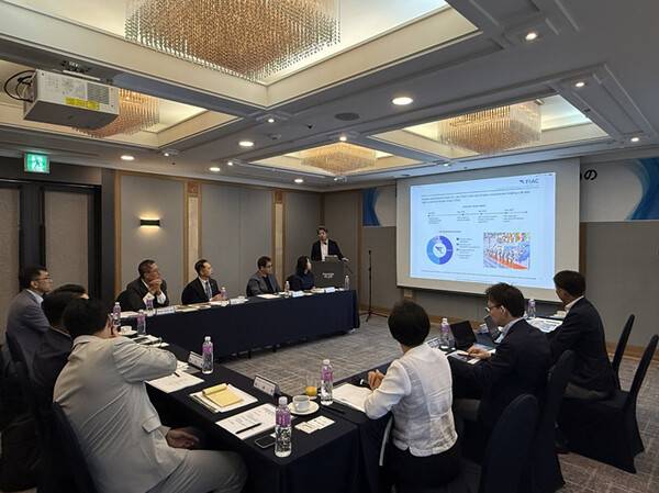 후쿠오카공항과 제주 관광업계 간담회.(제주도관광협회 제공)