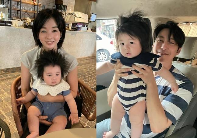 심형탁 부부와 아들 하루. [사진=심형탁 SNS]