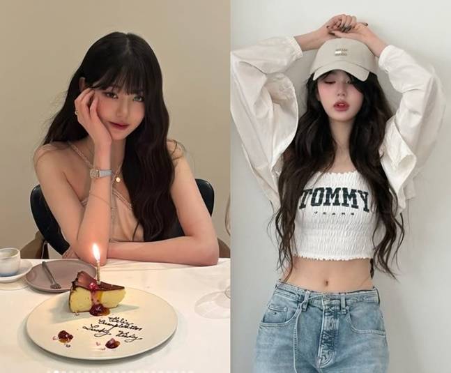 군살 제로 장원영이 식사 습관을 공개했다. [사진=장원영 SNS]