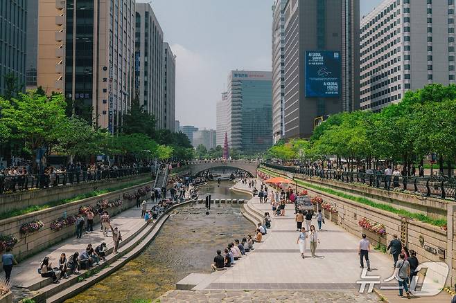 서울 청계천.(서울시 제공)