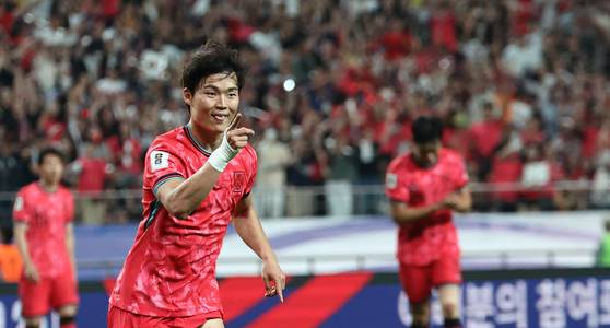 독일 진출이 무산된 아픔을 털어낸 오현규. 연합뉴스