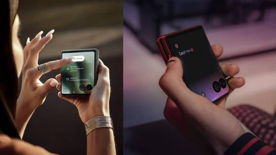 지난 4월 출시된 모토로라 레이저 60 시리즈. 사진 모토로라