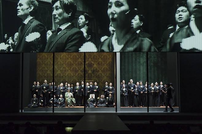 국립창극단 '심청'의 제1장 장면  /사진. 국립극장 제공.