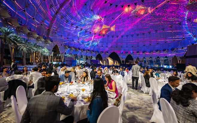 두바이 엑스포시티에서 개최된 라마단 이프타르 파티 / 사진=엑스포두바이